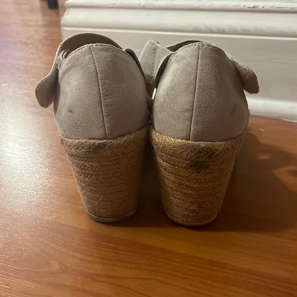 Dr Scholl's Oyster Wedge Espadrille Sandals - Picture 4 of 6